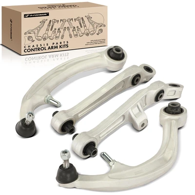 4pc Control Arm and Ball Joint Kit, Front Side with Ball Joint A-Premium APCA0122