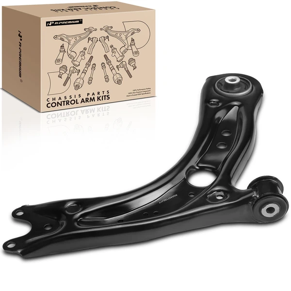 2015-2019 Volkswagen Golf SportWagen 1-Pc Control Arm, Front Passenger Lower A-Premium APCA6270