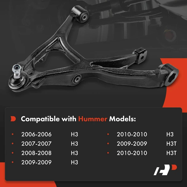 1-Pc Control Arm and Ball Joint Kit, Front Passenger Lower with Ball Joint A-Premium APCA4170