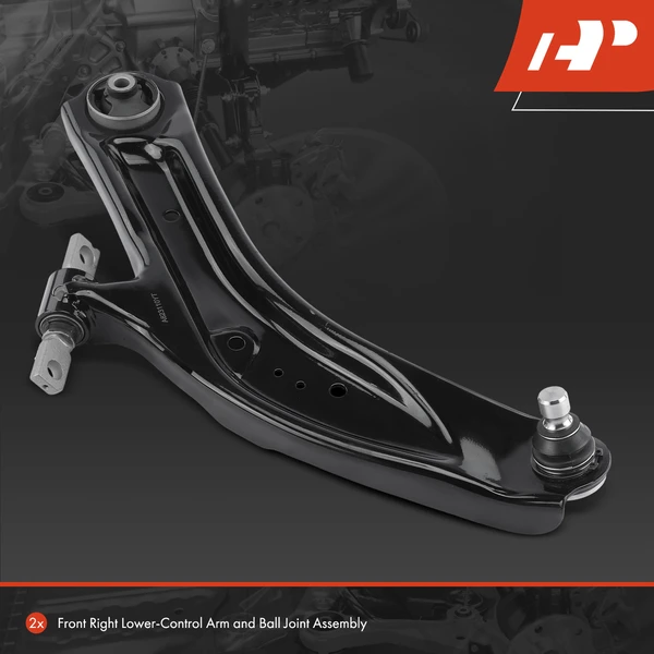 1-Pc Control Arm and Ball Joint Kit, Front Driver Lower with Ball Joint A-Premium APCA4175