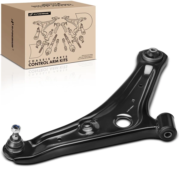 1-Pc Control Arm and Ball Joint Kit, Front Passenger Lower with Ball Joint A-Premium APCA6206