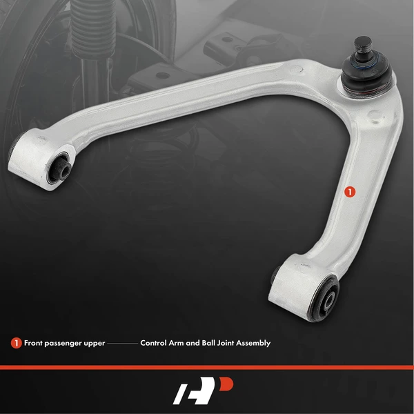 1-Pc Control Arm and Ball Joint Kit, Front Passenger Upper with Ball Joint A-Premium APCA4166