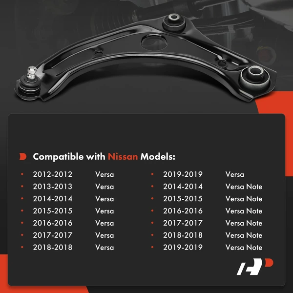 1-Pc Control Arm and Ball Joint Kit, Front Driver Lower with Ball Joint A-Premium APCA6120