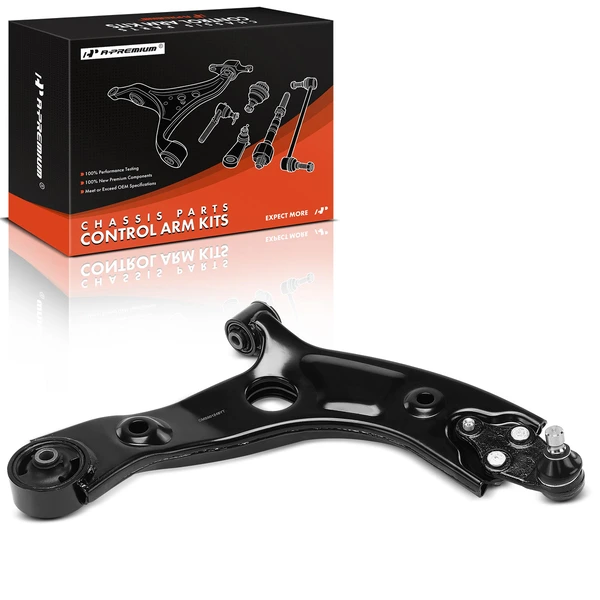 1-Pc Control Arm and Ball Joint Assembly, Front Passenger Lower with Ball Joint A-Premium APCA7301