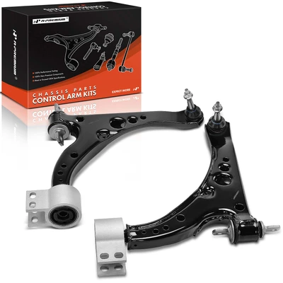 2 Pcs Front Lower Control Arm & Ball Joint Assembly