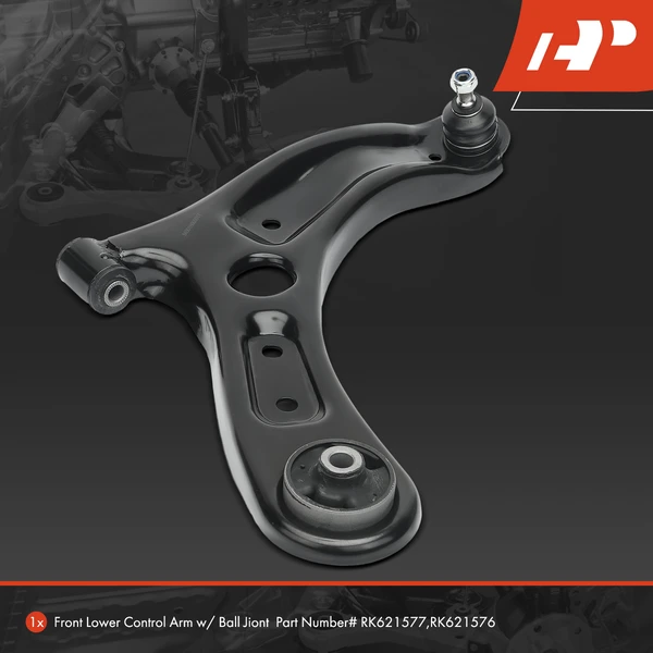 1-Pc Control Arm and Ball Joint Kit, Front Passenger Lower with Ball Joint A-Premium APCA6133