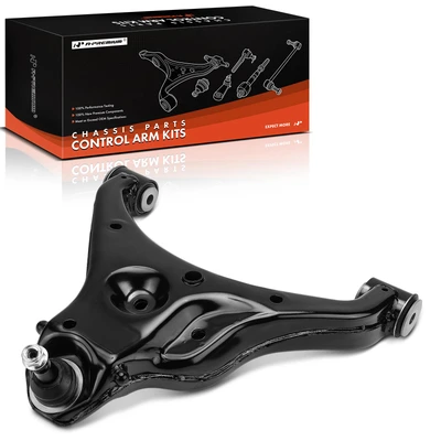 Front Driver Lower Control Arm and Ball Joint Assembly