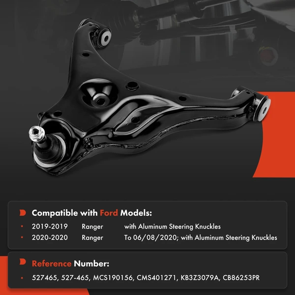 Control Arm Ball Joint Assembly Front Driver Lower A-Premium APCA8088