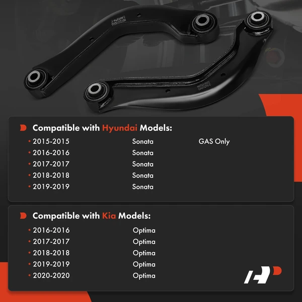 2-Pc Lateral Arm, Rear Driver & Passenger Upper A-Premium APCA5894