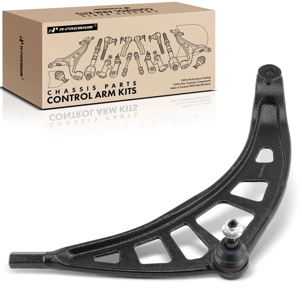 1-Pc Control Arm and Ball Joint Kit, Front Driver Lower with Ball Joint A-Premium APCA4187