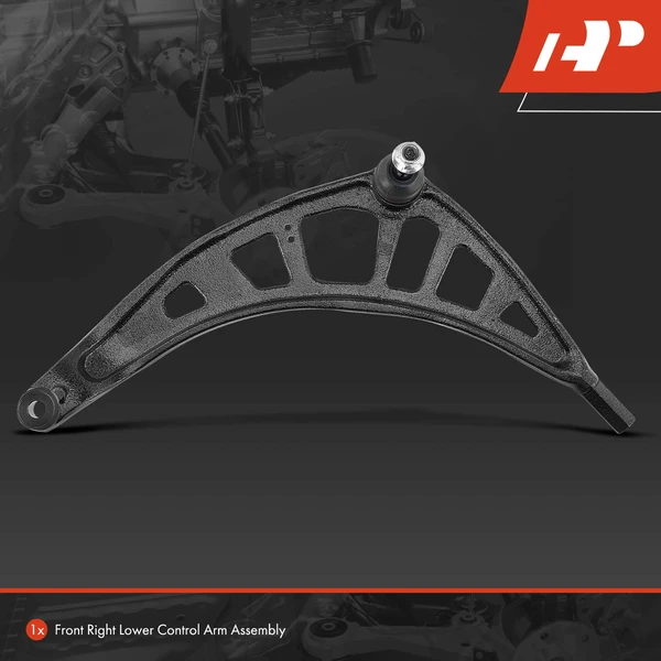 1-Pc Control Arm and Ball Joint Kit, Front Passenger Lower with Ball Joint A-Premium APCA4188