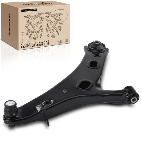 1-Pc Control Arm and Ball Joint Kit, Front Passenger Lower with Ball Joint A-Premium APCA6208