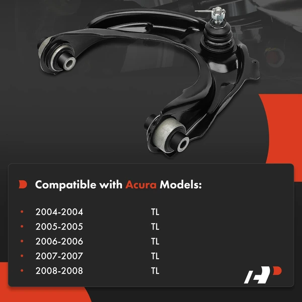 1-Pc Control Arm and Ball Joint Kit, Front Driver Upper with Ball Joint A-Premium APCA6121