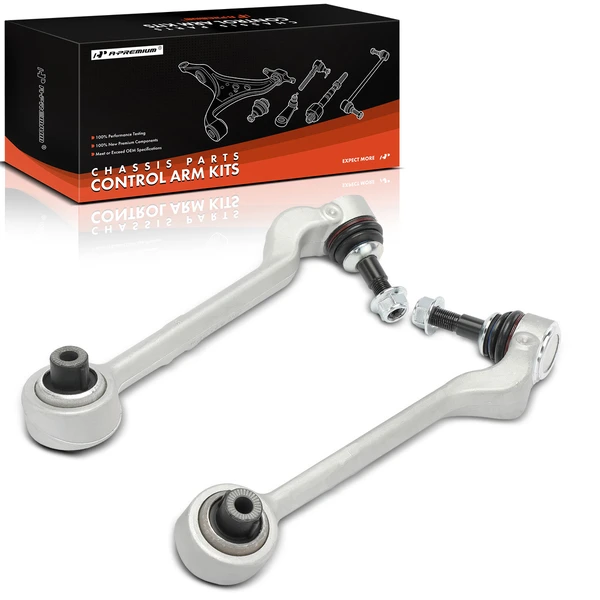 2-Pc Control Arm and Ball Joint Kit, Front Driver & Passenger Lower Rearward with Ball Joint A-Premium APCA7189