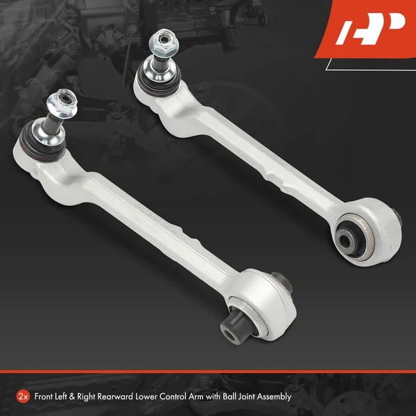 2-Pc Control Arm and Ball Joint Kit, Front Driver & Passenger Lower Rearward with Ball Joint A-Premium APCA7189