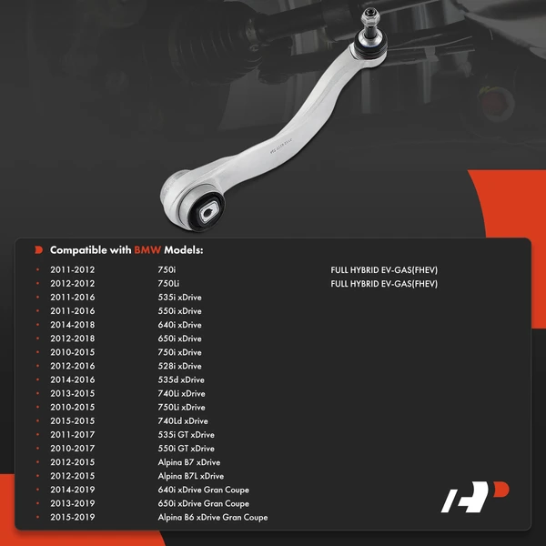 1-Pc Control Arm and Ball Joint Kit, Front Passenger Lower Forward with Ball Joint A-Premium APCA4194