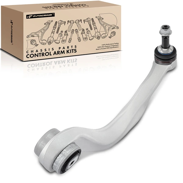 2013-2019 BMW 650i xDrive Gran Coupe 1-Pc Control Arm and Ball Joint Kit, Front Driver Lower Forward with Ball Joint A-Premium APCA4195