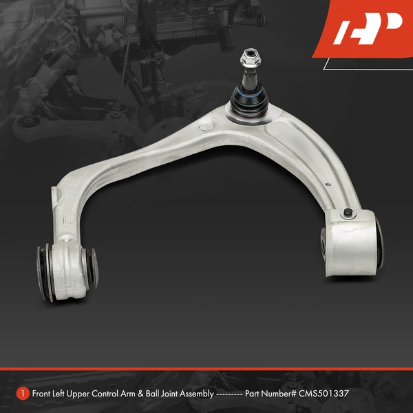1-Pc Control Arm and Ball Joint Kit, Front Driver Upper with Ball Joint A-Premium APCA6122