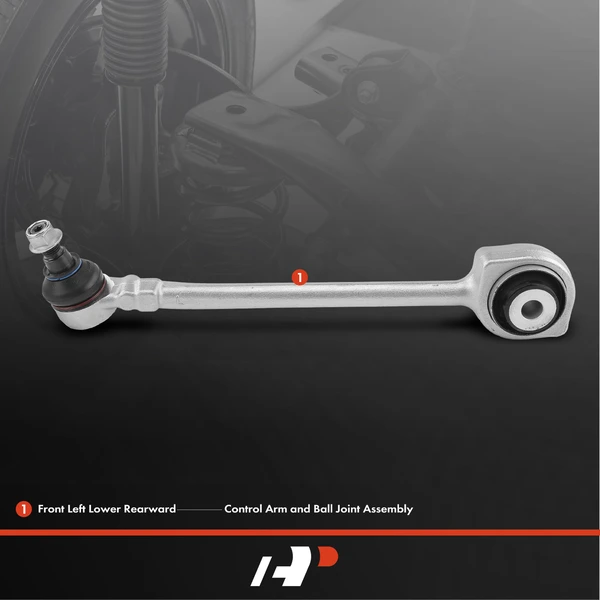 1-Pc Control Arm and Ball Joint Kit, Front Driver Lower Rearward with Ball Joint A-Premium APCA4190