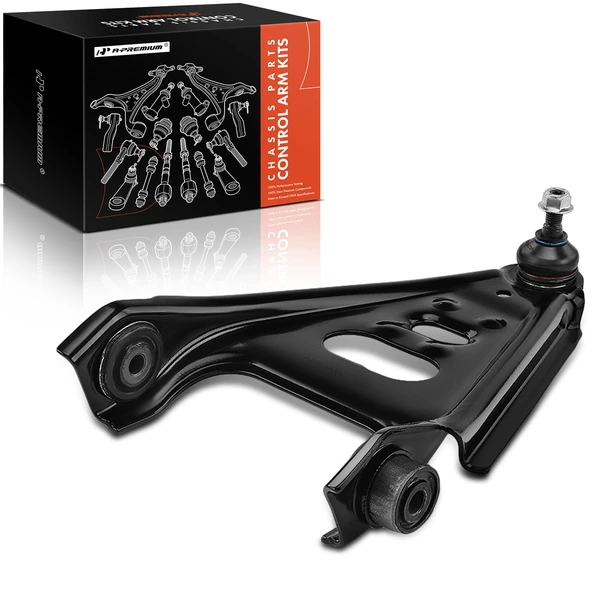 2008-2016 Smart Fortwo 1-Pc Control Arm and Ball Joint Kit, Front Lower with Ball Joint A-Premium APCA4217