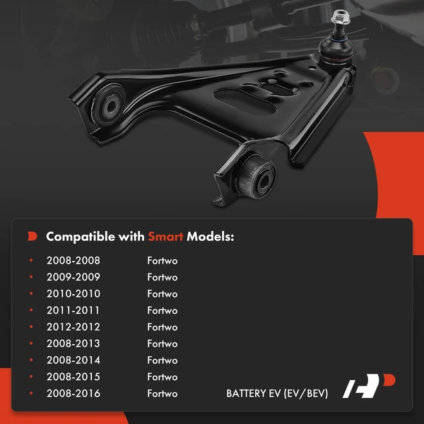 1-Pc Control Arm and Ball Joint Kit, Front Lower with Ball Joint A-Premium APCA4217