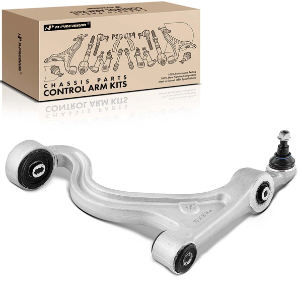 1-Pc Control Arm and Ball Joint Kit, Front Driver Lower with Ball Joint A-Premium APCA4207