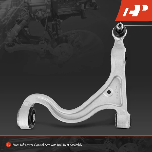 1-Pc Control Arm and Ball Joint Kit, Front Driver Lower with Ball Joint A-Premium APCA4207
