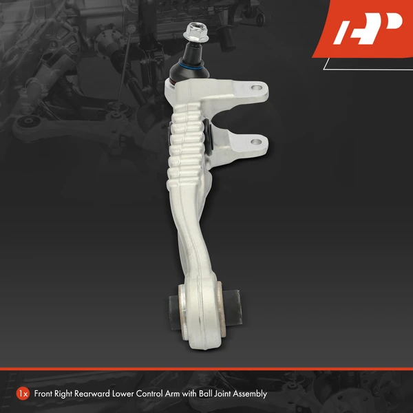 1-Pc Control Arm and Ball Joint Kit, Front Passenger Lower Rearward with Ball Joint A-Premium APCA7200