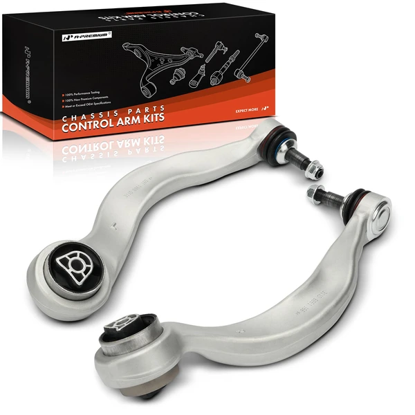 2017-2021 BMW 540i xDrive 2-Pc Control Arm and Ball Joint Kit, Front Driver & Passenger Lower Forward with Ball Joint A-Premium APCA7206