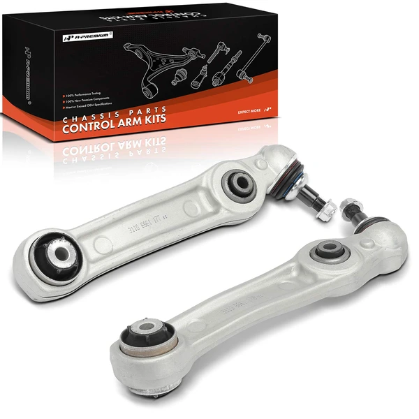 2-Pc Control Arm and Ball Joint Kit, Front Driver & Passenger Lower Rearward with Ball Joint A-Premium APCA7212
