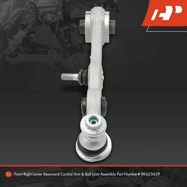 1-Pc Control Arm and Ball Joint Kit, Front Passenger Lower Rearward with Ball Joint A-Premium APCA5580