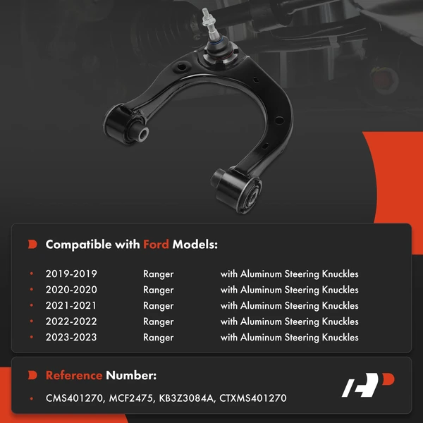 Control Arm Ball Joint Assembly Front Passenger Upper A-Premium APCA8093