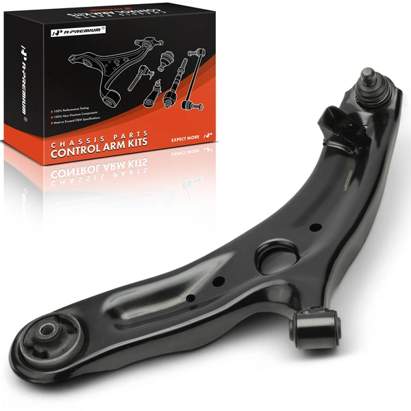 2010-2013 Kia Soul Control Arm Ball Joint Assembly Front Driver Lower A-Premium APCA9409