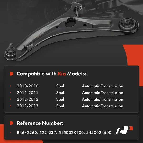 Control Arm Ball Joint Assembly Front Driver Lower A-Premium APCA9409