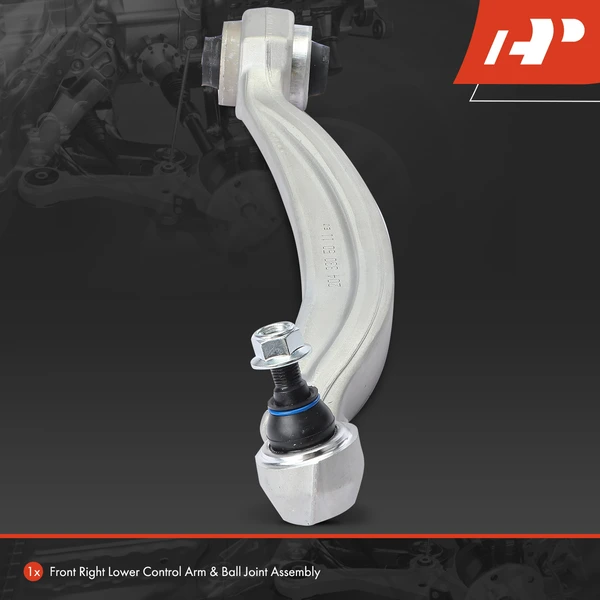 1-Pc Control Arm and Ball Joint Kit, Front Passenger Lower with Ball Joint A-Premium APCA6293