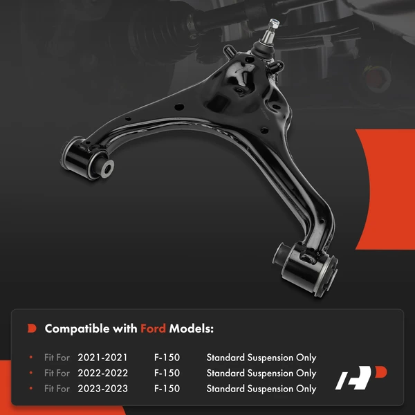 1-Pc Control Arm and Ball Joint Assembly, Front Passenger Lower with Ball Joint A-Premium APCA7302