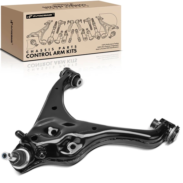 1-Pc Control Arm and Ball Joint Assembly, Front Driver Lower with Ball Joint A-Premium APCA7320