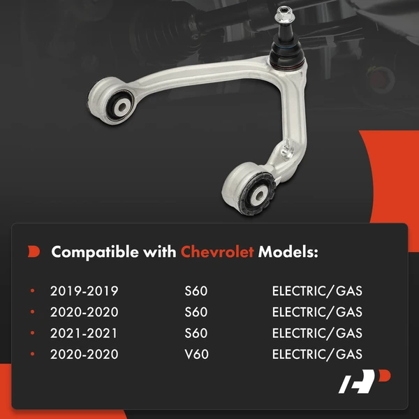 1-Pc Control Arm and Ball Joint Assembly, Front Driver Upper with Ball Joint A-Premium APCA7226