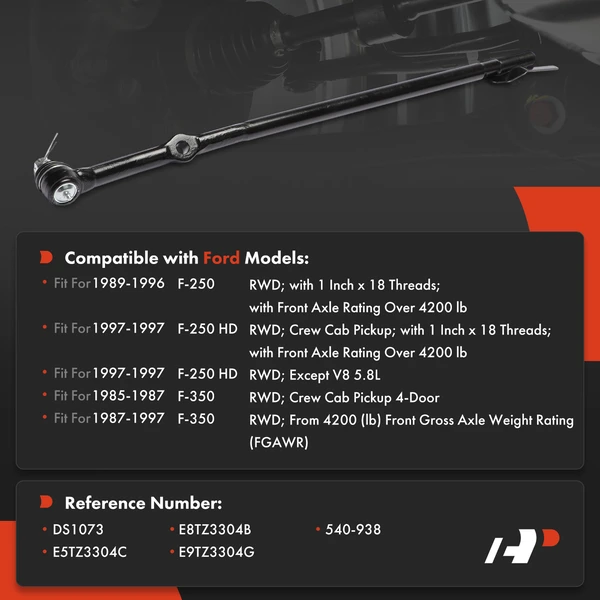 Tie Rod End Front Passenger Inner A-Premium APCA9420