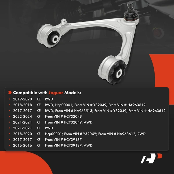 1-Pc Control Arm and Ball Joint Kit, Front Driver Upper with Ball Joint A-Premium APCA8102