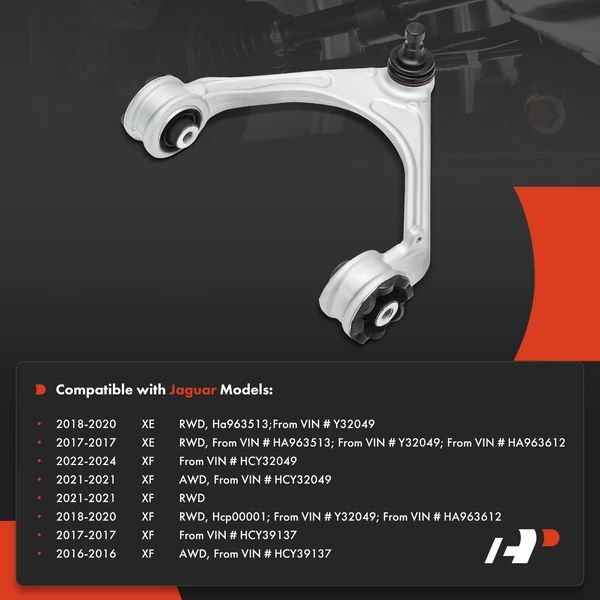 1-Pc Control Arm and Ball Joint Kit, Front Passenger Upper with Ball Joint A-Premium APCA8103
