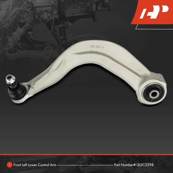 1-Pc Control Arm and Ball Joint Kit, Front Driver Lower with Ball Joint A-Premium APCA5602