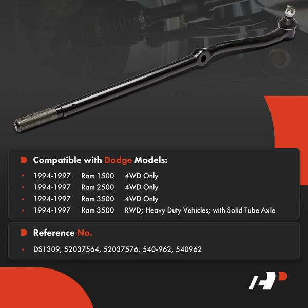 Tie Rod End Front Passenger Outer A-Premium APCA9434