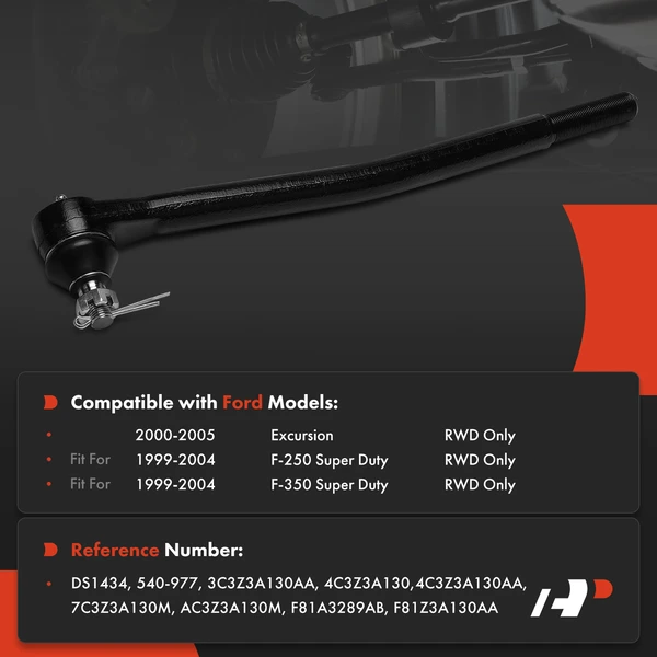 Tie Rod End Front Driver Inner A-Premium APCA9446