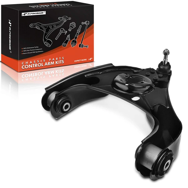 1-Pc Control Arm and Ball Joint Kit, Front Passenger Lower with Ball Joint A-Premium APCA3654