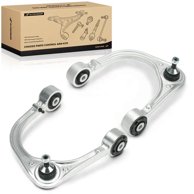 2 Pcs Front Upper Control Arm with Ball Joint