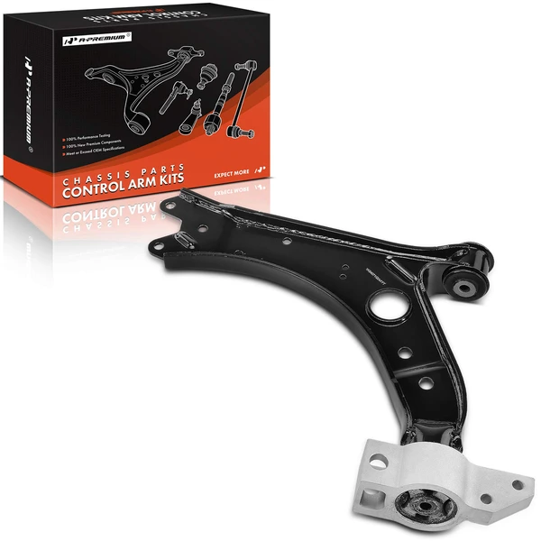 2006-2013 Volkswagen GTI 1-Pc Control Arm, Front Passenger Lower A-Premium APCA4239
