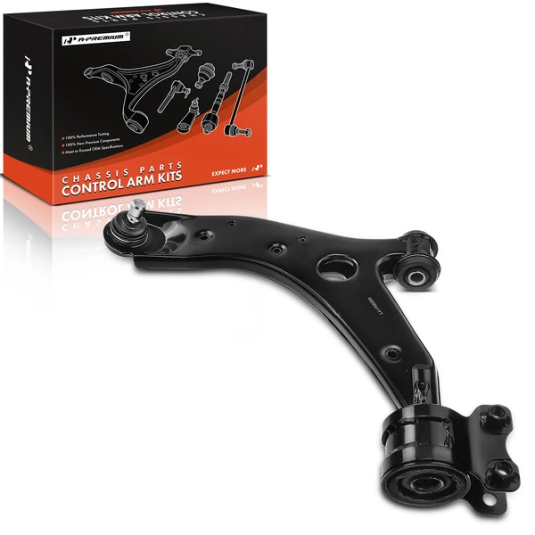 1-Pc Control Arm and Ball Joint Kit, Front Driver Lower with Ball Joint A-Premium APCA0402