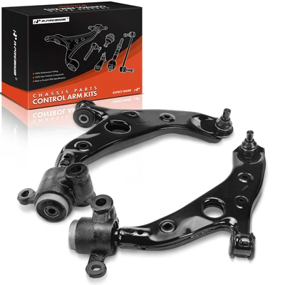 2 Pcs Front Lower Control Arm & Ball Joint