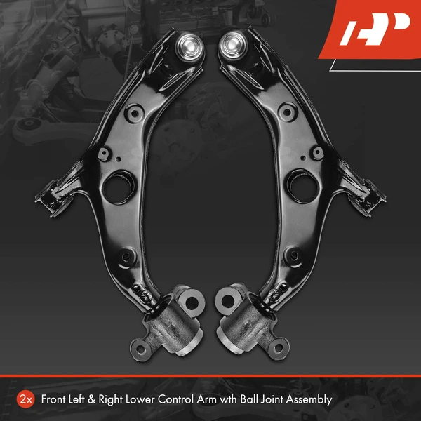 2-Pc Control Arm and Ball Joint Kit, Front Driver & Passenger Lower with Ball Joint A-Premium APCA7235